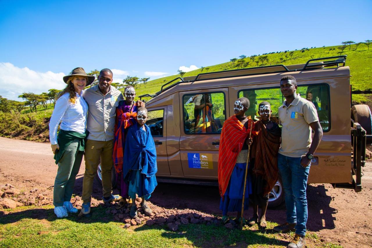 Africa Safari Maasai Boma Vila Serengeti Exterior foto
