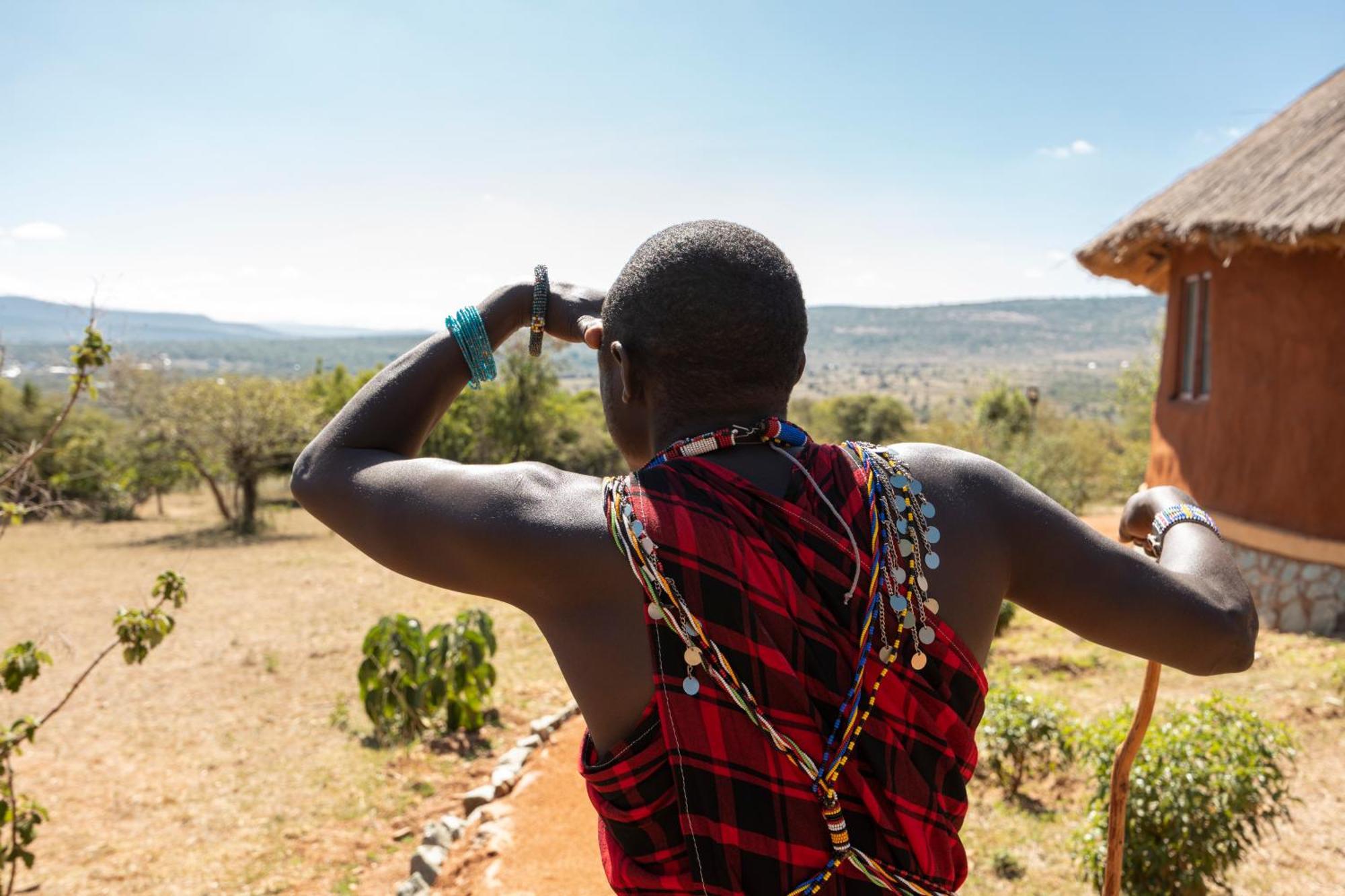 Africa Safari Maasai Boma Vila Serengeti Exterior foto
