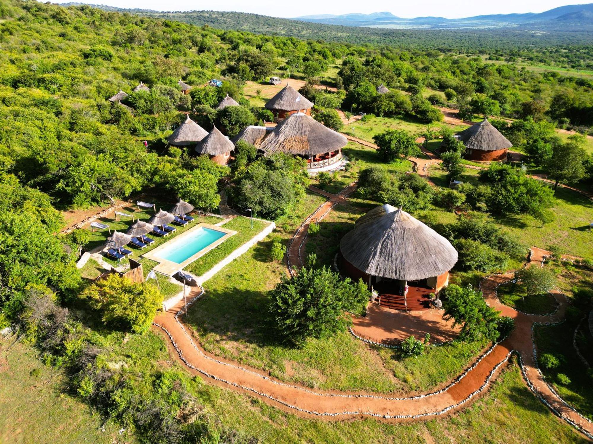 Africa Safari Maasai Boma Vila Serengeti Exterior foto